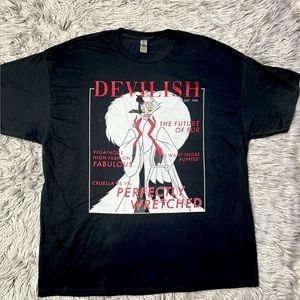 Disney Villains Cruella Vogue Graphic Tee